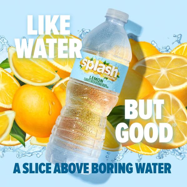 Lemon Splash Refresher Water 16.9 Fl Oz BlueTriton Brands-2