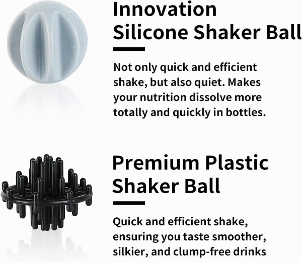 TOOFEEL Stainless Steel Shaker Bottle Leakproof 28oz Fitness-2