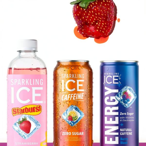 Sparkling Ice STARBURST Variety Pack Talking Rain Beverage-9