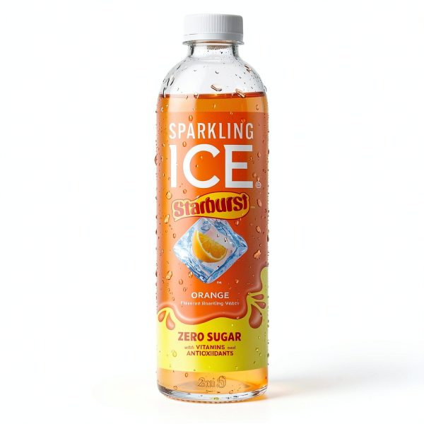 Sparkling Ice STARBURST Orange Flavored Water Beverage-3