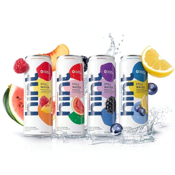Hint Flavored Water Blueberry Lemon 12 Fl Oz Pack of 12-2