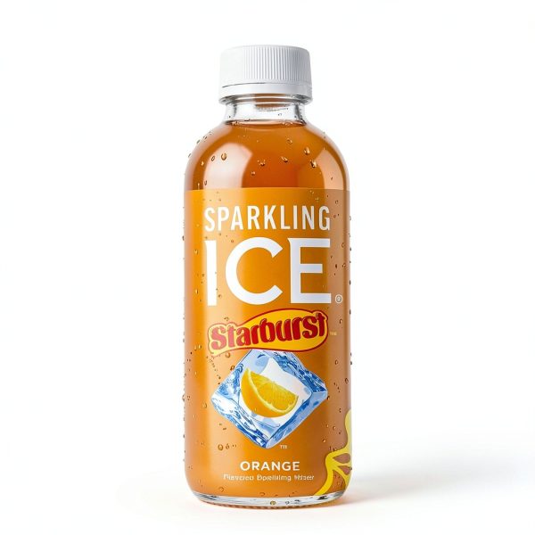 Sparkling Ice STARBURST Orange Flavored Water Beverage-2