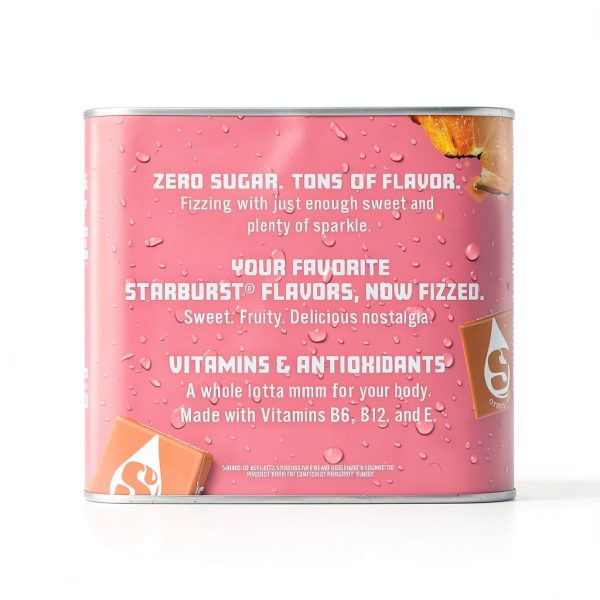 Sparkling Ice STARBURST Orange Flavored Water Beverage-4