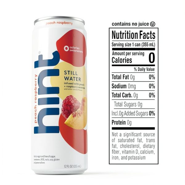 Hint Flavored Water Blueberry Lemon 12 Fl Oz Pack of 12-1