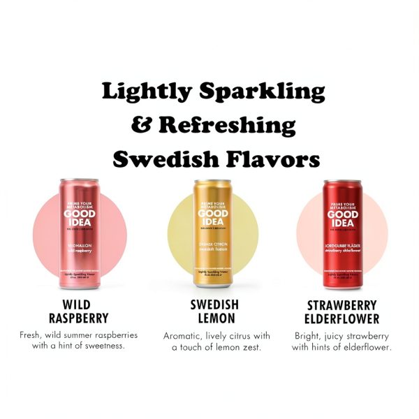 Flavored Drinking Water GOOD IDEA Berry Bliss 12oz-4
