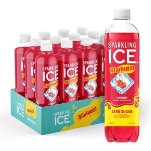 Sparkling Ice STARBURST Cherry Flavored Water-0