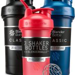 BlenderBottle Shaker Cup Leak Proof Protein Mixer 3 Pack-0