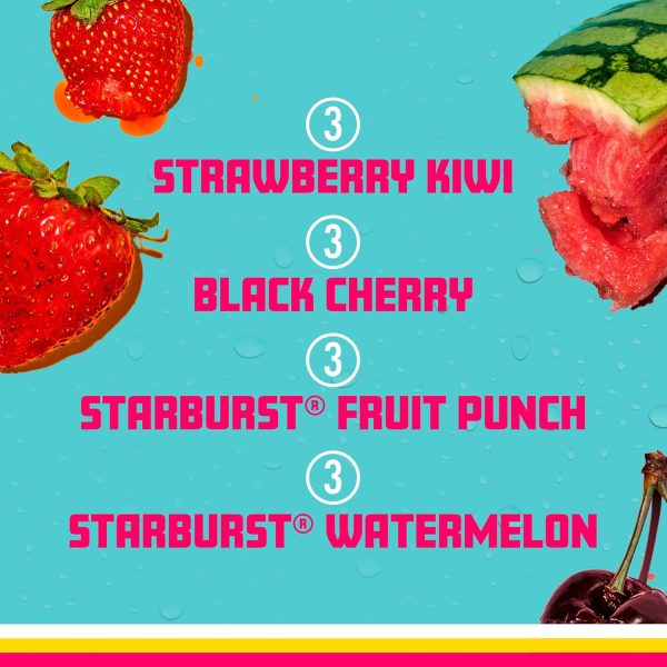 Sparkling Ice Starburst Red Pack Flavored Water-6