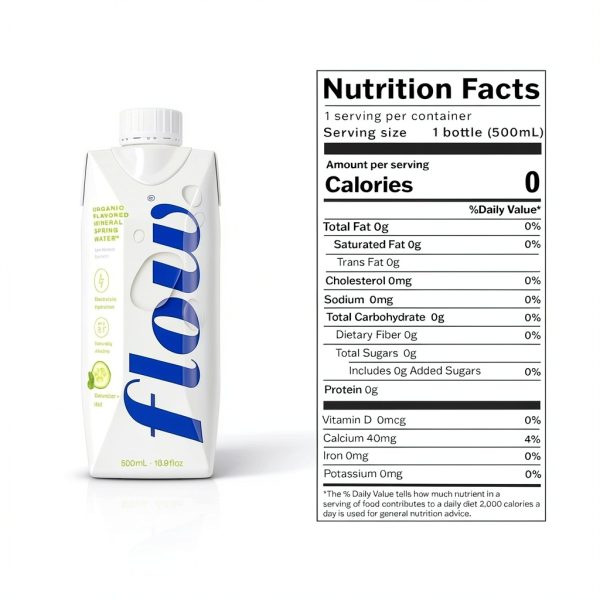 Flow Alkaline Spring Water 16.9 Fl Oz Bottles-1