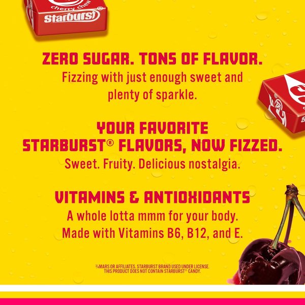 Sparkling Ice STARBURST Cherry Flavored Water-4