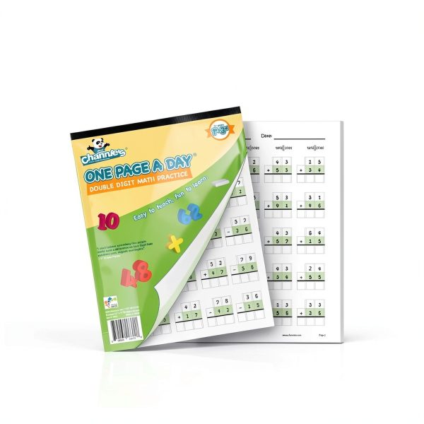Double Digit Math Workbook Channie's Recycled-5