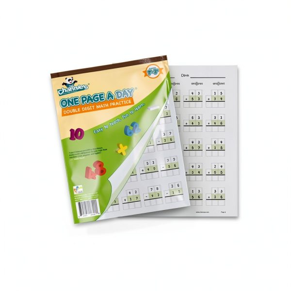 Double Digit Math Workbook Channie's Recycled-1