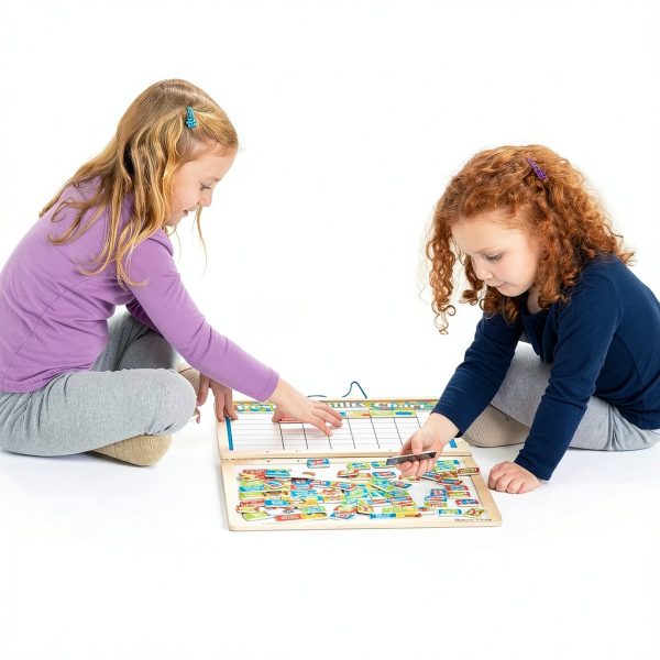 Melissa and Doug Magnetic Tracking Chart with Dry Erase Boards and 89-5
