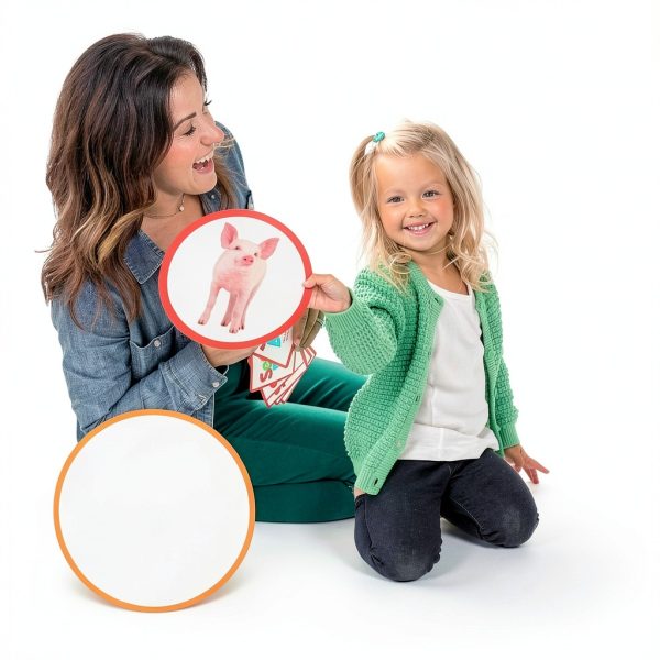 MindWare Seek-a-Boo Vocabulary Flash Card Game for Toddlers Model-2