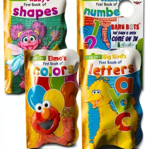Sesame Street Learning Activity Board Book Set Bendon Publishing-0