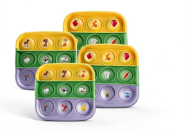 Popplers Fidget Mat by The Fidget Game Educational Toy with Mini Games-2