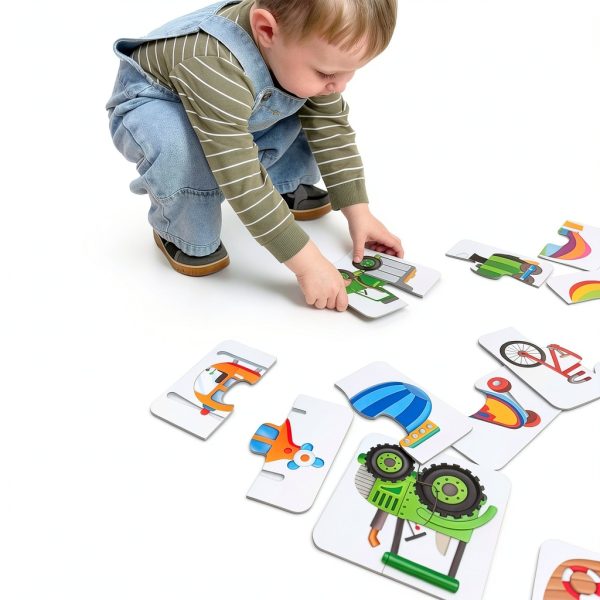 The Learning Journey My First Match It! 15-Piece Vehicle Jigsaw-6