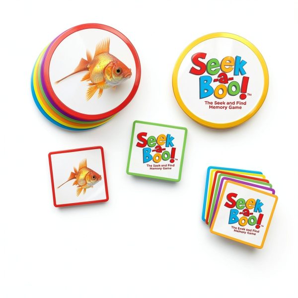 MindWare Seek-a-Boo Vocabulary Flash Card Game for Toddlers Model-1