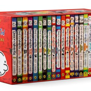 FOLREBAS Diary of a Wimpy Kid Box Set 24-Book Collection with Gift Box-0