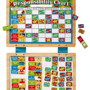 Melissa and Doug Magnetic Tracking Chart with Dry Erase Boards and 89-0