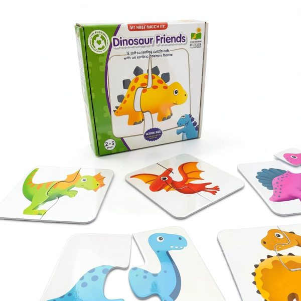 The Learning Journey My First Match It Dinosaur Puzzle 15 Pieces-2