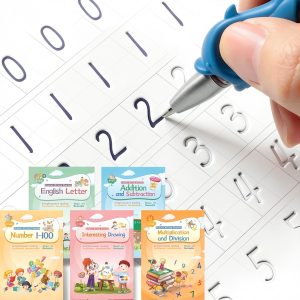 Magic Ink CosyCorner Kids Copybook Set 5 in 1 Writing Practice-0