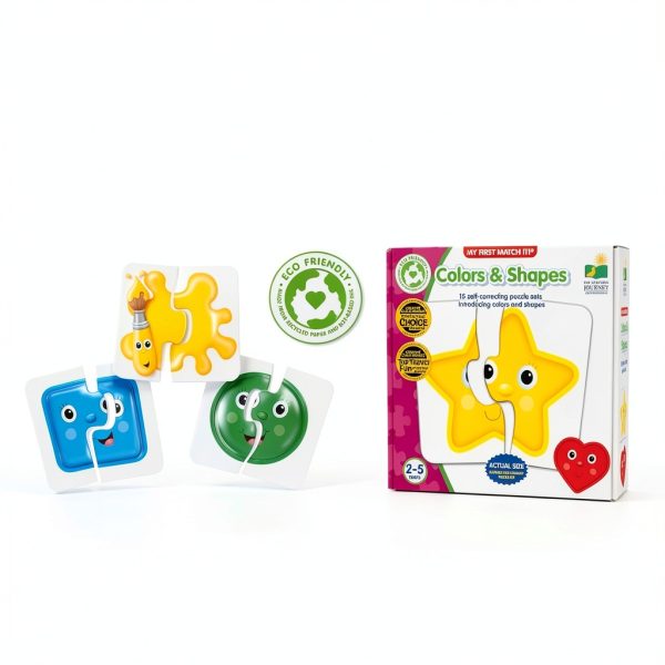 The Learning Journey My First Match It Colors & Shapes 15-Piece Puzzle-4