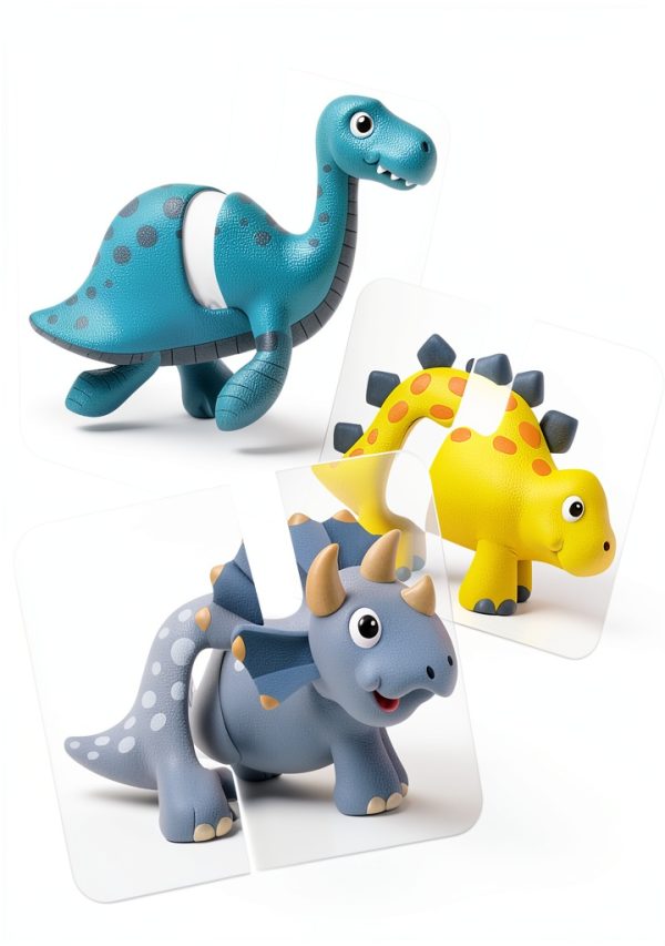 The Learning Journey My First Match It Dinosaur Puzzle 15 Pieces-1