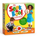 MindWare Seek-a-Boo Vocabulary Flash Card Game for Toddlers Model-0