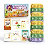 Popplers Fidget Mat by The Fidget Game Educational Toy with Mini Games-0
