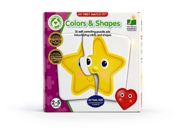 The Learning Journey My First Match It Colors & Shapes 15-Piece Puzzle-5