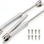 JZK 2X Gas Hydraulic strut Stay Lift Hinge Piston arm Damper 100N for Heavy Flap Door, Soft Close lid Support for Large Toy Box lid, Cupboard Door, Storage Chest lid-0
