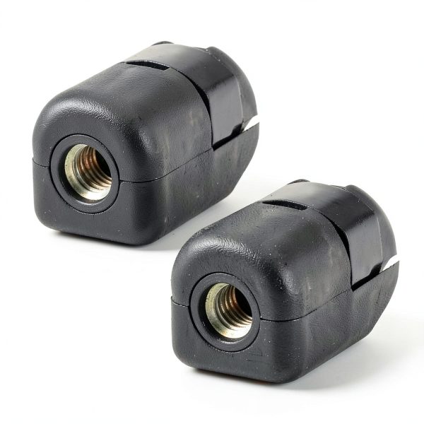 Gas Spring End Fitting 2pcs Black Connector by SHUATI – Reusable-0