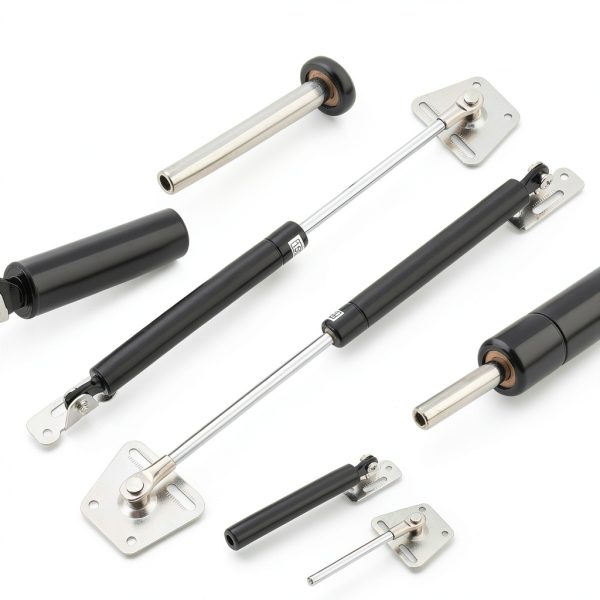 Alise Gas Struts,200N/45lb Gas Strut Springs Shock Lift Support for Truck Tool Box Lids RV Bed Floor Boat Hatch Storage Lid Kitchen Cabinet Cover Door Shed Window Custom Project,10 Inch,Pack of 4-3